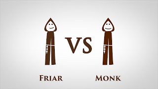 Are friars the same as monks [upl. by Almeda]