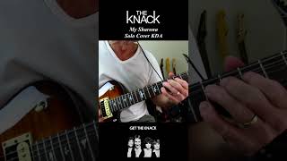 My Sharona  The Knack Berton Averre Solo Cover KDA guitar classicrock [upl. by Nesto]