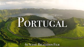 Portugal 4K  Scenic Relaxation Film With Calming Music [upl. by Munster]