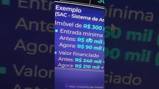 Alteração no financiamento imobiliário da caixa [upl. by Deadman]