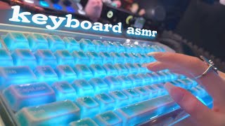 1 HOUR ASMR ☁️ typing on 7 custom keyboards no midroll ads [upl. by Alex]