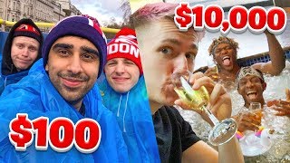 SIDEMEN 10000 VS 100 HOLIDAY [upl. by Ahsats]