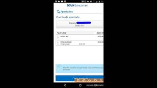 Cómo usar el Dinero de los APARTADOS de Bancomer Móvil [upl. by Eynttirb]