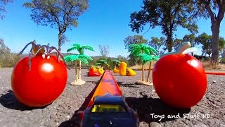 Hot Wheels POV and Jumps and Fast Track [upl. by Natsud440]