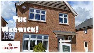 Redrow  THE WARWICK  Showhome Tour  Abbey Fields  Priorslee  Telford  New Build UK [upl. by Boarer17]