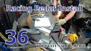 Volvo Amazon Installing Tilton Floor Mount Racing Pedals  Pt 1 Ep 36 [upl. by Adihaj736]