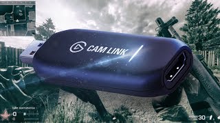 Elgato Cam Link Test  Using the Game Capture app to record Modern Warfare Remastered PS4 [upl. by Elatnahc]