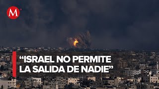 SRE moviliza esfuerzos para salvar a mexicanos del conflicto de Gaza [upl. by Lerrehs830]