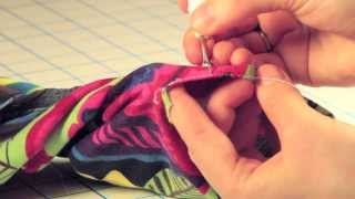 How to Remove a Rolled Hem or Straight Stitch [upl. by Ahsenev312]