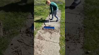 Easy Outdoor Cleanup with the Outdoor Broom norwex outdoors outdoorlife cleaningtools [upl. by Chrystal456]