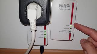 Einrichtungsbeispiel und Erfahrungsbericht zum AVM Fritz 1240E Wlan Powerline Adapter [upl. by Mandie]