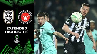 PAOK vs Midtjylland Extended Highlights  UECL  Playoffs Leg 2  CBS Sports Golazo Europe [upl. by Greabe]