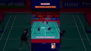 RinovPitha Lolos ke Final Malaysia Masters 2024 badminton bwf shorts rinovpitha [upl. by Prouty]