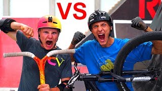 PRO SCOOTER VS PRO BIKE ULTIMATE BATTLE [upl. by Felicie]