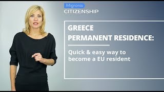 Greece residence 👉 How to obtain Greece Golden Visa by investment advantages cost amp terms [upl. by Atwater]