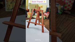 Easel Tripod ✨❤️shortsart craft [upl. by Dahl]