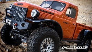 ProLine 1946 Dodge Power Wagon Clear Body [upl. by Charters]