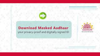 Download Your Masked Aadhaar in Minutes [upl. by Millar]