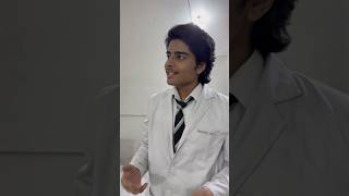 Chemistry Practical ke baad Lab Coat😅  krishnakakran shorts shortfeed comedyvideo funny [upl. by Nawram63]