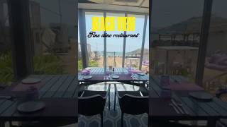 See what happened at the best sea side fine dine restaurant 😲😍 shorts viral travel [upl. by Ydassac]