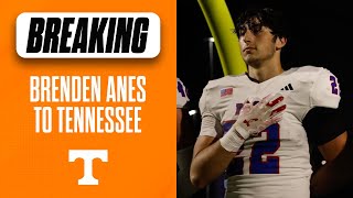 2025 LB Brenden Anes out of Franklin FLIPS from Wisconsin to Tennessee I Volquest I GBO [upl. by Enyedy586]