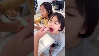 Funny prank on baby brother 🤣👶🏻❤️✅👧🏻😱🌈🚀 [upl. by Posner]