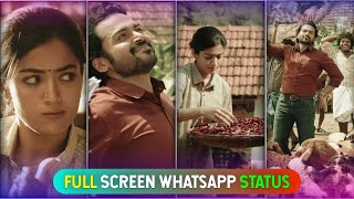 ✨ Kontega Chusina Song😍🎊🎶Full Screen Vertical WhatsApp Status 💖 Rashmikamandanna Karthi ❤ [upl. by Dichy]