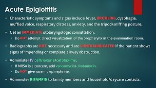 Acute Epiglottitis [upl. by Joline]