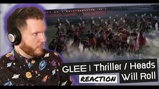 Glee THRILLER  Heads Will Roll REACTION  Am I becoming a GLEEK [upl. by Enomys623]