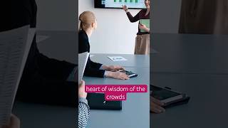 Wisdom of the crowds motivation leadership wisdom facts intelligence crowd money viralshorts [upl. by Melc782]