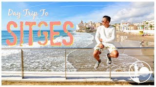 Sitges Day Trip From Barcelona  Spain Travel Guide [upl. by Eirtemed]