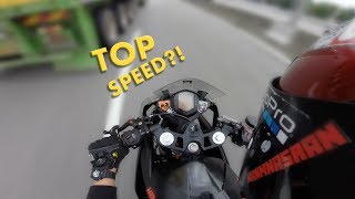 Top Speed Test  KTM RC200 [upl. by Stieglitz]