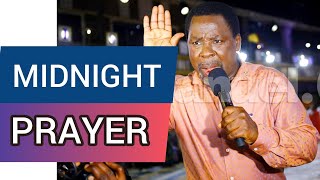 MIDNIGHT PRAYER WITH PROPHET TB JOSHUA ON AUDIO [upl. by Pliam]