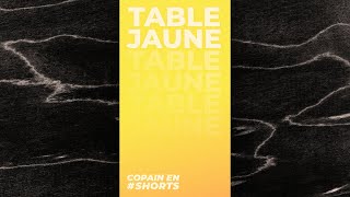 SI VOUS AIMEZ PAS LES TABLES JAUNE CEST PAS LA PEINE DE REGARDER HEIN  COPAIN EN SHORTS [upl. by Ahsirtak65]