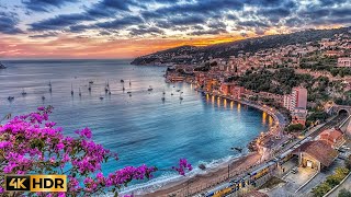 Wonderful Village of French Riviera  Bandol 4K Ultra HD Footage [upl. by Naujak]