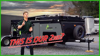 We Sold the FIRST ONE EVER 2023 Aliner Evolution A Frame Pop up Travel Trailer Tour  Beckleys RVs [upl. by Estis]