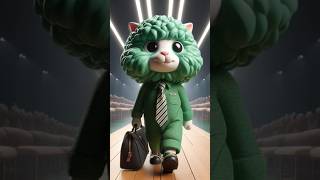 The green moose dance cute cat petdance animaldance djcat catdance kitten [upl. by Ver]