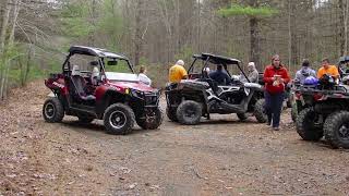 Michaux ATV Trails in Michaux State Forest Pa [upl. by Atsillak689]