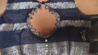 Boat neck blouse design cutting and stitching [upl. by Seiter]