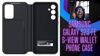 SAMSUNG Galaxy S23 FE SView Wallet Phone Case review [upl. by Ruffin]