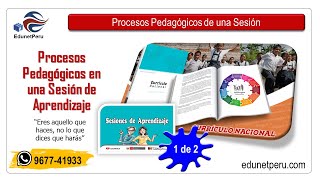 PROCESOS PEDAGÓGICOS PARA LA SESIÓN DE APRENDIZAJE [upl. by Eseilanna729]