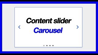 Episode 1 Carousel slider control with navigation and controls testimonial slider content slider [upl. by Shaikh]