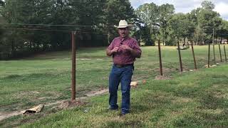 Continuous Fencing Install  step by step [upl. by Adnarahs]