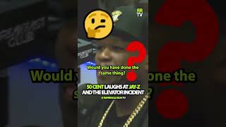 50 CENT Laughs At The JAYZ amp SOLANGE Elevator Incident😂 shorts 50cent jayz [upl. by Daigle]