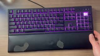 Razer Ornata Chroma Gaming Keyboard Hybrid Mechanical Key Switches Quick Review [upl. by Moran]