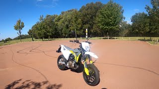 2021 Husqvarna 701 SM Supermoto  Detailed Review [upl. by Christen]