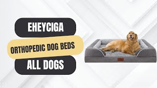 EHEYCIGA Orthopedic Dog Beds For Extra Large Dogs [upl. by Lucine]