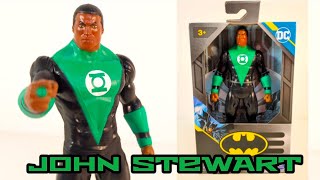 Spin Master Batman 6 inch Green Lantern John Stewart Action Figure Unboxing amp Review [upl. by Fabio]