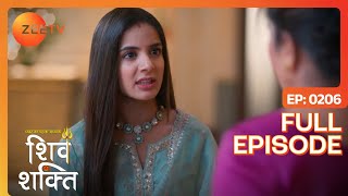 Shakti करेगी Mandira को expose  Pyaar Ka Pehla Adhyaya Shiv Shakti  Full Ep 206  Zee TV  29 Jan [upl. by Hild438]