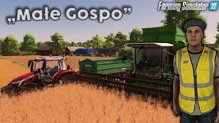 Sąsiedzka pomoc 😱Rychu złamał noge więc żniwuje za niego😂🔥quotMałe Gospoquot 5 🚜 FS22 [upl. by Leoline168]